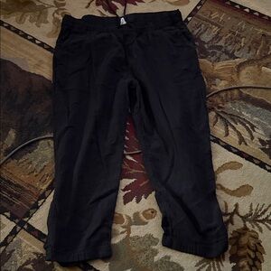 GAP Black Elastic Waist Pants